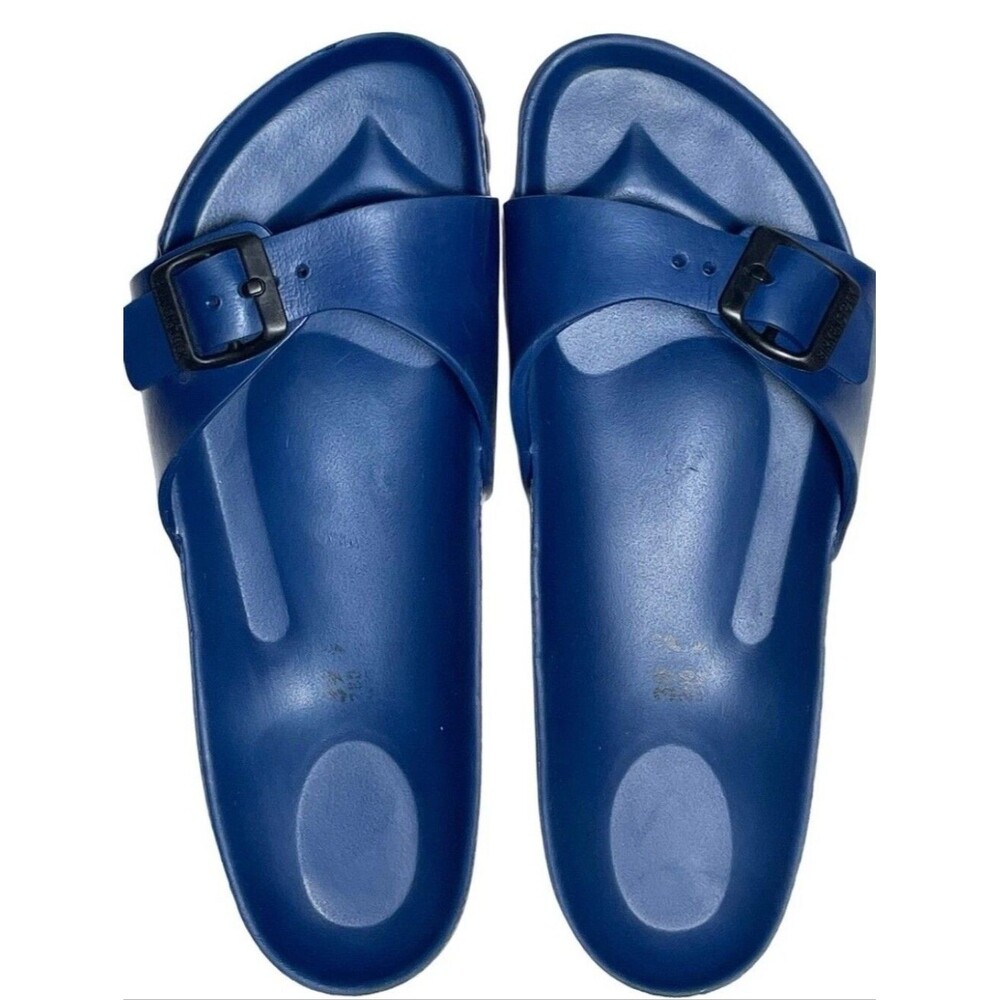 Birkenstock Madrid Essentials EVA Causal NavyBlue Slippers/Sandals EUR38 Or US9